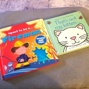 Touch and feel board book set